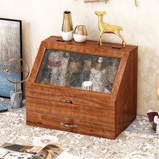 Wooden Vintage Desktop Cabinet