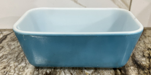 Vintage pyrex 502 blue - vintage,