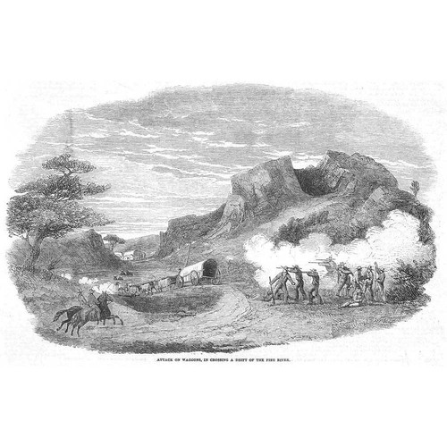South africa attack wagons - on,