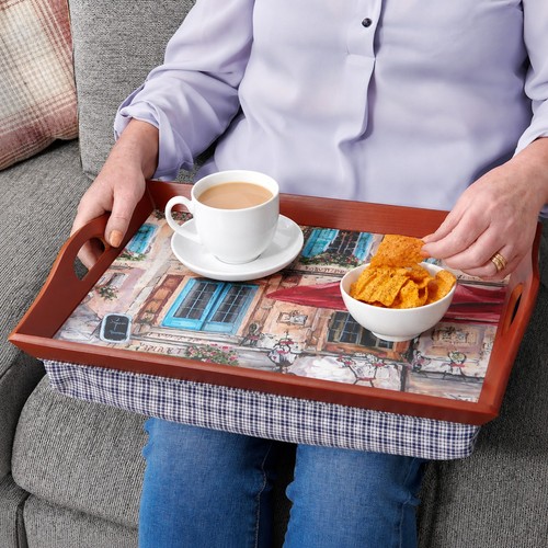 Set cushioned lap - set,
