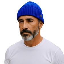 Lacoste Unisex Rib Knit Beanie