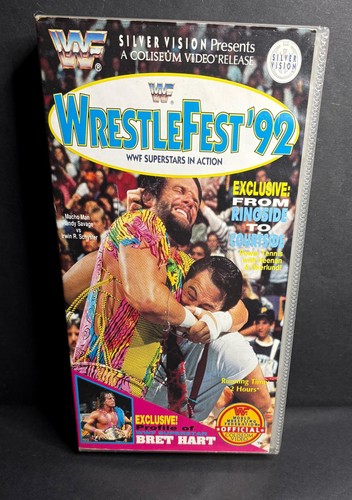Wwf wrestlefest 92 vhs - wwf, (vhs