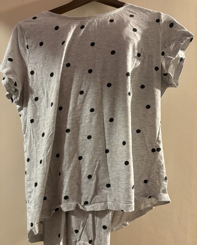 Tesco grey and black polka - tesco,