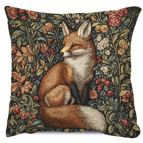 William morris floral fox - floral,
