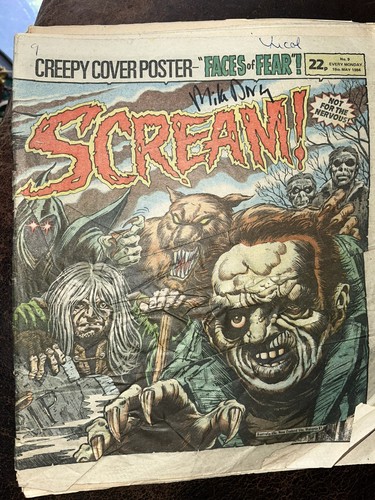 Judge dredd 2000ad - judge, scream