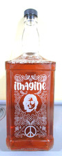 ?✝️? EMPTY Engraved Jack Daniels Bottle - Imagine John Lennon theme