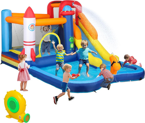 Bouncy castle for - bouncy, children