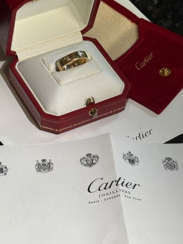 Cartier love ring diamond - ring,