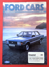 1980 FORD CARS Brochure - Escort RS2000 Capri Fiesta Cortina Granada Ghia MINT!
