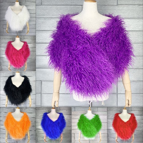 Women faux mongolian fur - women,