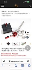 ** HobbyKing Pulse Jet Engine "Red Head" with Ignition System RTR, Dyna Jet.