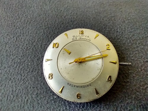 Vintage bulova ref - bulova, iobzac