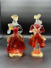 Vintage Murano Glass Crimson