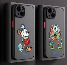 Mickey Minnie Mouse phone Case for iPhone X to 15 Pro,Max,Plus,Mini