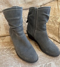 Grey Suede Ankle boots 