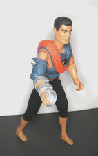 Retro Action-Man Figure - Orange Rope and Saw Gauntlet - Soldier Toy - 11" a_4