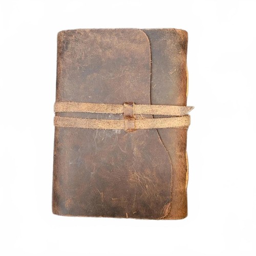 Vintage handmade 7x6 leather - handmade, 7x6"