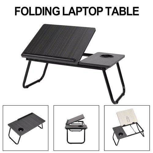 Folding laptop table stand - table,