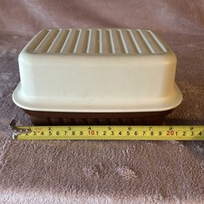 Vintage Tupperware Brown/Cream