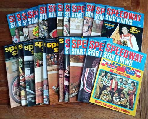 Speedway star magazines x24 - magazines,