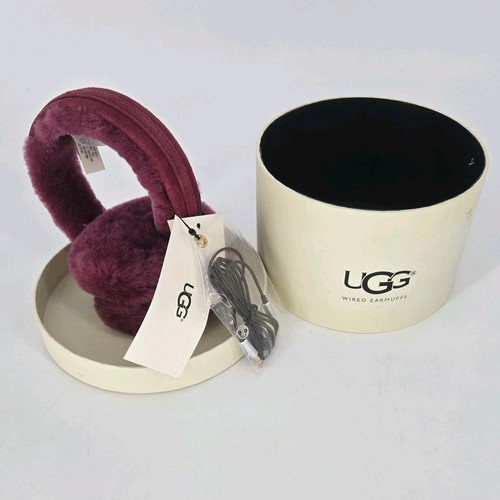 Ugg wired earmuffs burgundy - wired,