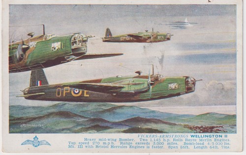 Wwii raf vickers wellington - wwii, ii