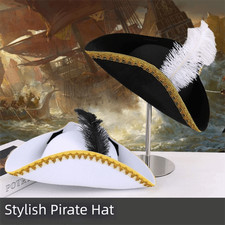 Pirate Hat Tricorn Captain