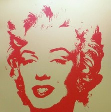 ANDY WARHOL GOLDEN MARILYN