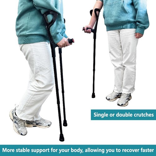 Black crutches for adults - for, men