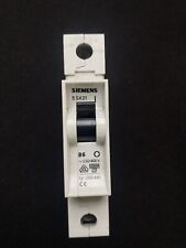 SIEMENS 5SX21. 6 AMP B TYPE 6 KA MCB