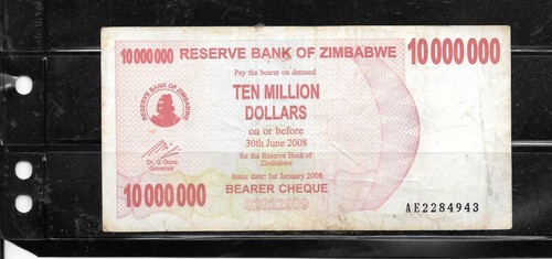 Zimbabwe 55b 2008 - #55b,
