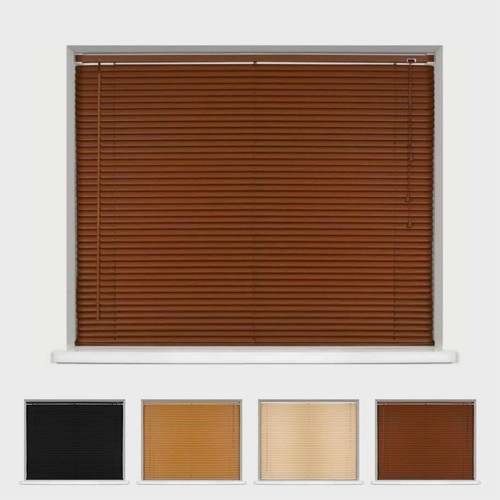 Woodgrain venetian blinds 25mm - woodgrain,