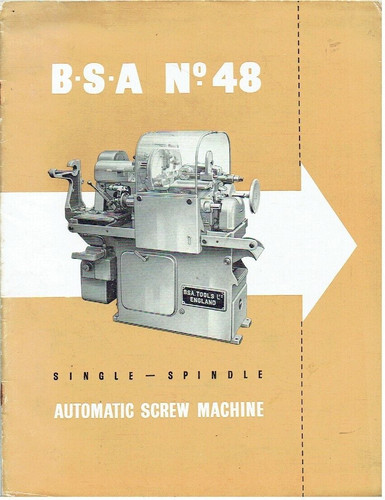 Bsa single spindle - no., 48
