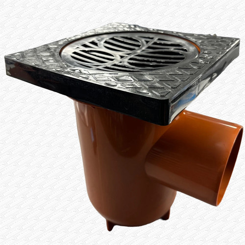 110mm bottle trap gully with - 110mm,