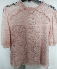 Oasis Ladies Pale Pink Lace