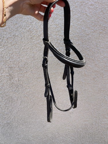 Whitaker pony snaffle bridle - snaffle,