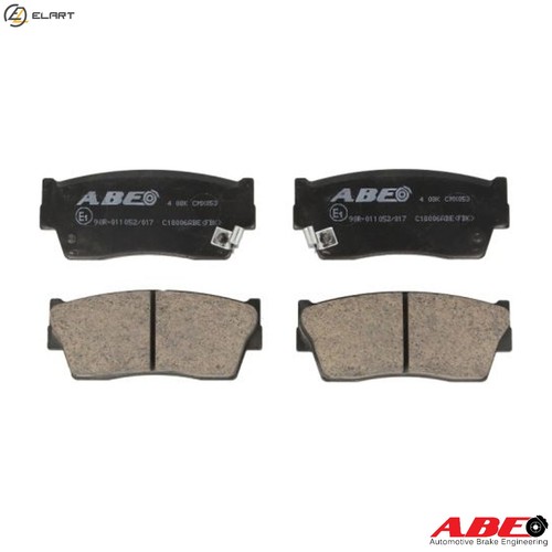 Brake pad set disc - set,