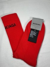 Red Balenciaga Socks, Box