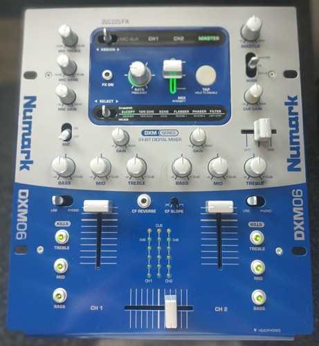 Numark dxm06 channel - 2-channel, dj