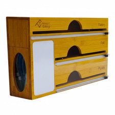 Bamboo Food Wrap Dispenser