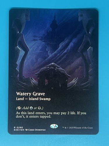 Watery grave edge - watery,