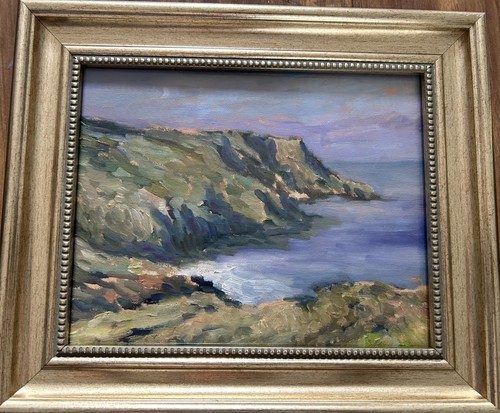 Oil impressionist painting-