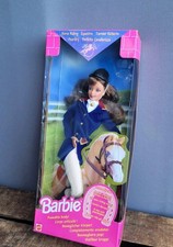 Vtg 1997 New/ Unused MATTEL 19268 HORSE RIDING BARBIE Boxed Equestrian