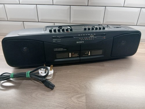 Sony cfs w304l boom box - sony,
