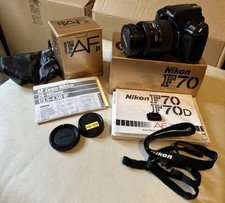 Nikon F70 SLR 35mm Film Camera with Nikon AF Nikkor 28-105mm Lens - VGC