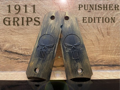Punisher full size 1911 - full, grips
