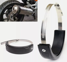 Universal Motorcycle Exhaust Protector Can Cover For 100mm-140mm Circular/Oval