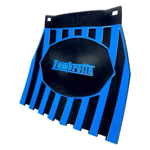 Lambretta striped mudflap - striped, with