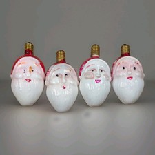 4 x Vintage Milk Glass Figural