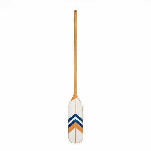 Wooden paddle with zigzag - wooden,